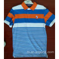 Casual garengeverfde poloshirts met korte mouwen